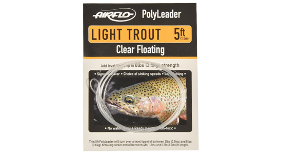  Airflo Light Trout Clear Floating 5ft