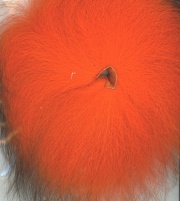Мех песца TFF Arctic Fox Fluo Fire Orange