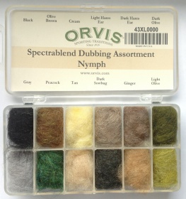  Orvis Spectrablend Nymph Dubbing Assortment