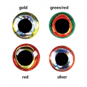    Orvis Jurassic Eyes Gold/Red 3.5mm
