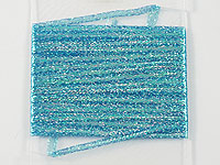  Lagartun French Flat Braid 1/8" 3mm 5 yd Fluo Blue