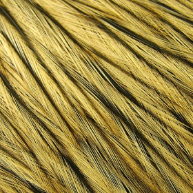   Whiting Bronze Rooster Dry Fly Cape Golden Badger