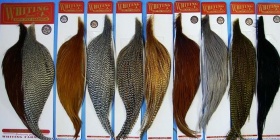   () Whiting Bronze Rooster Dry Fly Barred Medium Ginger 