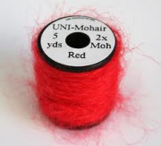Пряжа шерстяная Uni Mohair Red