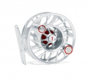 Катушка Hatch 1+ Finatic Mid Arbor Clear/Red