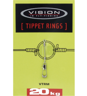 Колечки соединительные Vision Tippet Rings 20kg 2мм