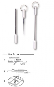 Инструмент для вязания узлов  C&F 3-in-1 Nail Knot Pipe