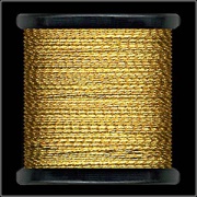 Овальный люрекс Uni Micro Tinsel 6/0 Gold