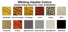   () Whiting High&Dry Hackle Cape Black