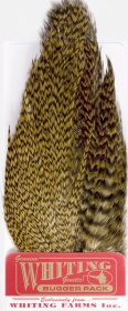   () Whiting Bugger Pack Grizzly/Pale Yellow