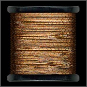 Овальный люрекс Uni Micro Tinsel 6/0 Copper