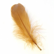 Перо гусиное маховое Veniard Goose Shoulder Soft Dyed Cinnamon