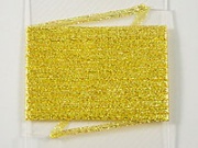 Тесьма Lagartun French Flat Braid 1/8" 3mm 5 yd Fluo Yellow