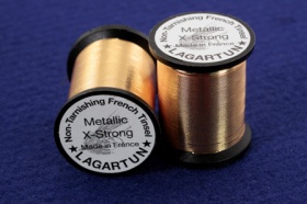 Овальный люрекс Lagartun Metallic Oval Tinsel X-Strong Small  Gold
