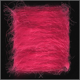   Uni Mohair Fluo Red