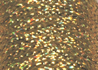  Lagartun Mini-Flat Braid 1/16" 1.5mm 5 yd Holographic Gold