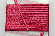 Тесьма Lagartun French Flat Braid 1/8" 3mm 5 yd Holographic Fuchsia
