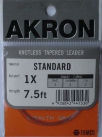 Подлесок монофильный Tiemco Akron Standard 3X 7.5ft 